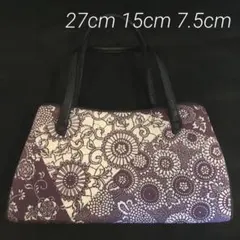 ハンドバッグ　表面布製