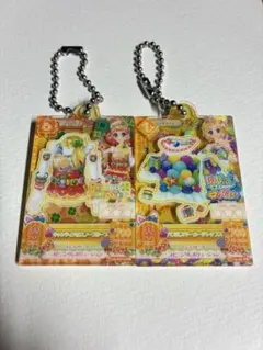 だれでもアイドル活動アクリルチャーム2 栗栖ここね、新条ひなき