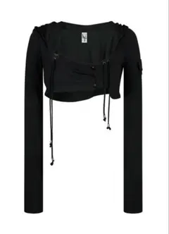 Acne Studios トロンプルイユ プリント シースルートップス - メルカリ