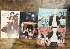 WINDBREAKER漫画特典アートステッカー×2、ボイスイラストカード梅宮　柊