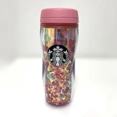 スターバックス バレンタイン2021 ボトルホログラム ハート 355ml 美品