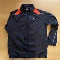 PUMA 薄手　ナイロンジャケット　黒　150サイズ