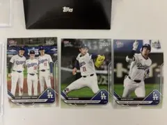 Topps Now Tokyo series ドジャース　大谷　佐々木　山本