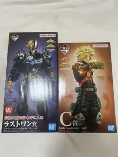 【美品】ヒロアカ 一番くじ ラストワン賞 オールマイト ＆ C賞 爆豪勝己