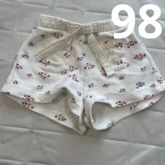 花柄コットンショートパンツ　ZARA