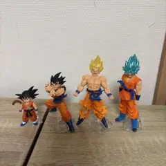 ドラゴンボール フィギュア 孫悟空 チチ 3体セット HG メルカリ便