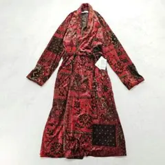 パッチワーク カーディガン