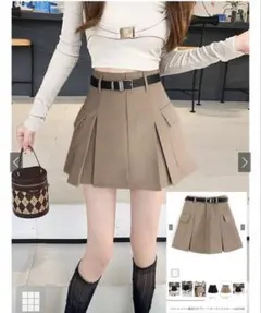 GRL プリーツスカート