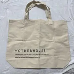 【未使用】トートバッグ 大きめ MOTHERHOUSE エコバッグ 非売品
