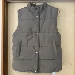 ⭐︎値下げ⭐︎simplicite 新品未着用　ベスト中綿カーキ