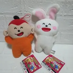 【匿名配送・即購入OK】たべっ子どうぶつ　もこもこワッペンぬいぐるみ　セット