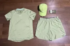NIKE テニスコーデ　グリーン