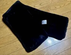 ディズニー ボアマフラー 黒 防寒 ランド購入