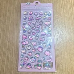 【正規品】ボンボンドロップシール 3Dレリーフクリスタルシール