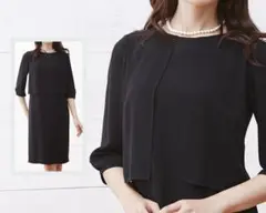 【未使用】INDIVI ツーピース風ワンピース/11号