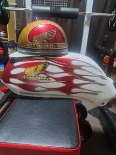 CBX400F 2型赤白ルック2ビートメッシュフェンダー仕様 カスタム