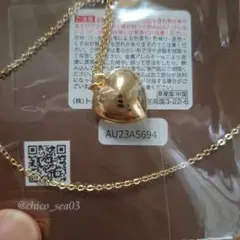 ハート型ネックレス ゴールド chicoコラボ