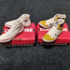 CONVERSE ミニチュアフィギュア ガチャガチャ 2個セット