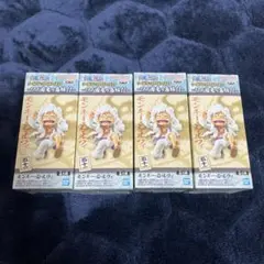 新品未開封　美品■ワンピース　ワーコレ　ギア5 　ノーマル　鬼ヶ島　レア　コンプ ONEPIECE KING OFギア5 ルフィ ニカ GRANDLINE ワーコレ鬼ヶ島編 3点