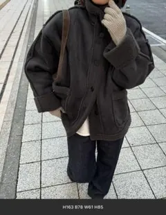 フェイクムートンジャケット　CANAL JEAN