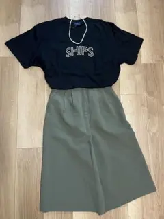 NATURL BEAUTY BASIC 美品ワイドパンツ