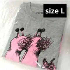 新品 Lサイズ ヒグチユウコ 火の鳥 ひとつめちゃん Tシャツ 黒 マンガ