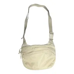 【無印良品】撥水　リップストップミニショルダーバッグ・オフ白のサムネイル