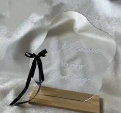 結婚式　ウェルカムミラー　新品未使用