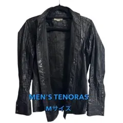 MEN'S TENORAS シャツ　ブラック　Mサイズのサムネイル
