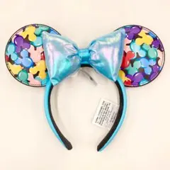 バルーンミッキー柄 カチューシャ ミニー ディズニー