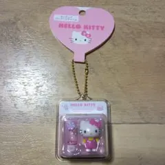 ミニチュアパッケージチャーム　ハローキティピンク