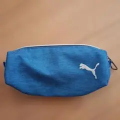 発送いくので本日のみ値下げ　PUMA ペンケース 筆箱 　ブルー　男の子