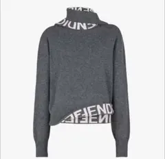 23AW フェンディ タートルネック セーター カシミヤ ストール マフラー