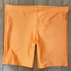【新品、NIKKi】男の子用スクール水着　１７０ｃｍ　オレンジのサムネイル