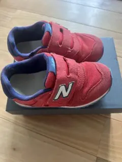 New Balance キッズ スニーカー レッド　16.5cm