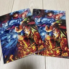 鬼滅の刃　アニメキャラクター ブロマイド 2枚セット