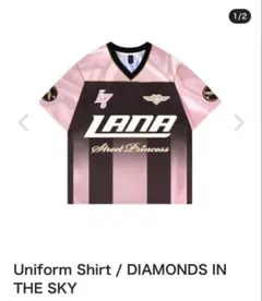 ミュージシャン LANA Uniform Shirt DIAMONDS IN THE SKY 希少 LANA ユニフォームTシャツDIAMONDS IN THE SKYグッズ - メルカリ