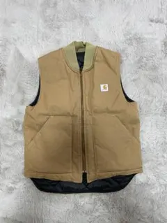 USA製】80s Carhartt ダックベスト VQ186 - メルカリ