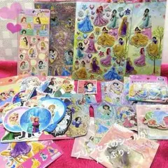 【16日迄】ディズニープリンセス シールセット アナ雪 ステッカー ぷっくり