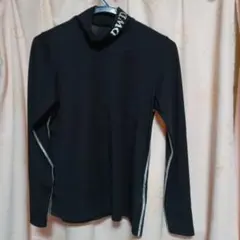 ブラックタートルネック長袖Tシャツ サイズ3