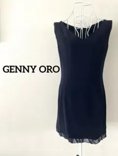 GENNY イタリア製 高級 透かし花柄 ブラックシャッツ M | Mercari
