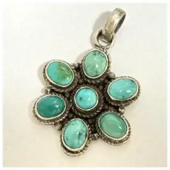 インディアンジュエリー ターコイズ ペンダントトップ
