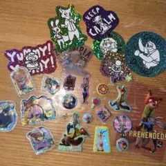 ズートピアシール　ウォーターシール　他　おすそ分け