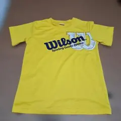 Wilson Tシャツ イエロー 150サイズ スポーツウェアのサムネイル