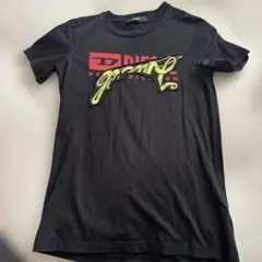DIESEL レディース　黒Tシャツ　XSのサムネイル