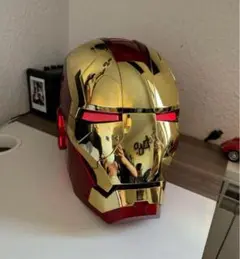 アイアンマンヘルメット自動開閉　音声認識開閉可能　AUTOKING ゴールド アイアンマンヘルメット自動開閉 音声認識開閉可能 AUTOKING