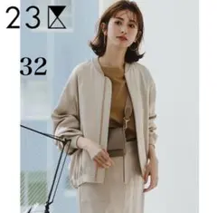 23区 キュプラナイロンストレッチ MA-1 ブルゾン カーキ 2026年最新】23区 キュプラナイロンストレッチ MA-1 ブルゾンの人気