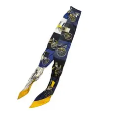 a337【極美品】HERMES エルメス ツイリー キャピタルズ 赤ピンク系