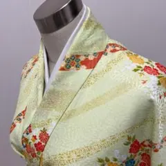 KL2878 洗える着物 小紋 身丈154.5cm ポリエステル 化繊