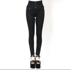 EMODA エモダ　フィックスハイウエストデニム　スキニーデニム